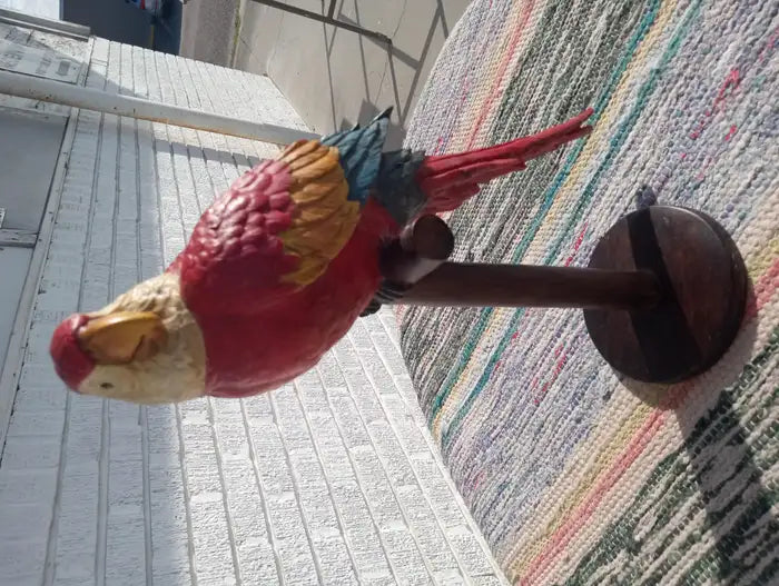 Hand Painted Parrot