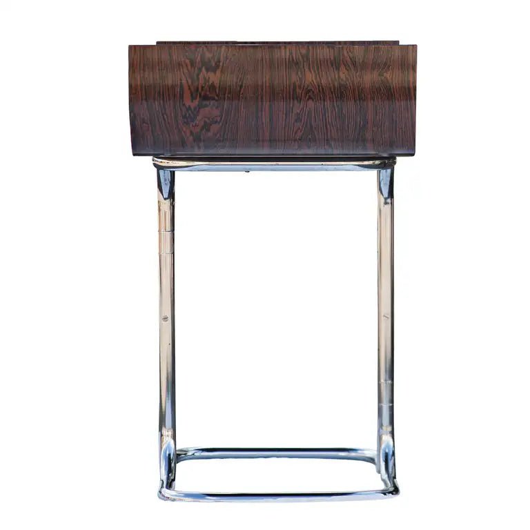 Vintage mid century console table in rosewood finish