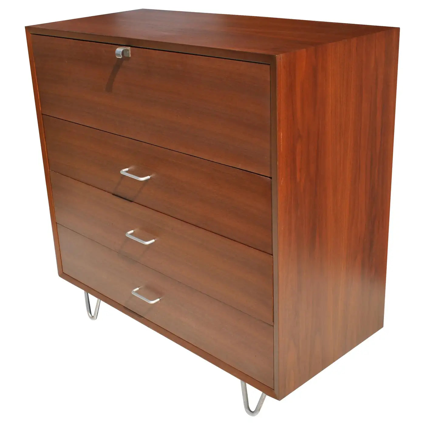 Vintage Mid Century George Nelson 40″ wide Gentlemens Secretary Chest