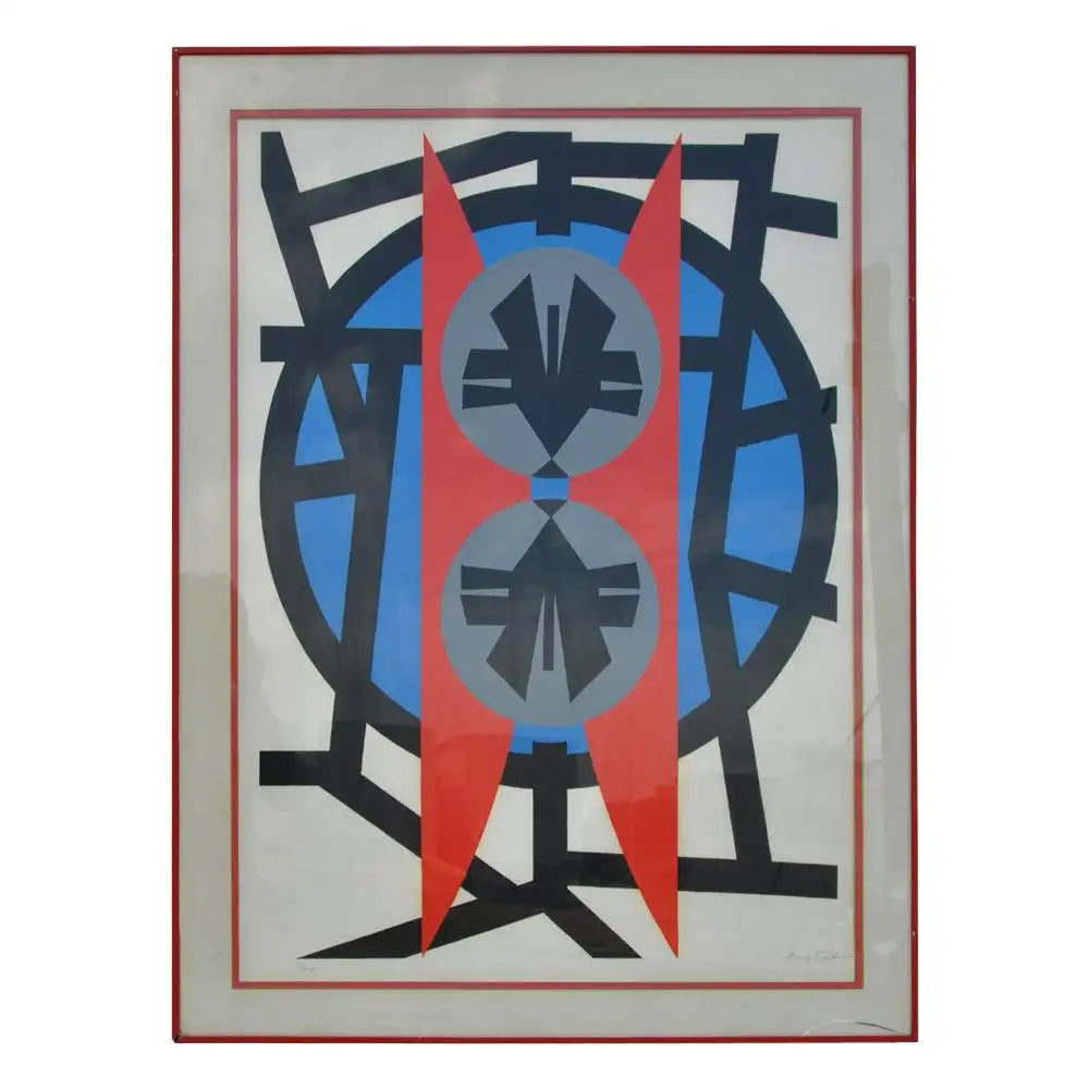 Vintage Jimmy Ernst lithograph print