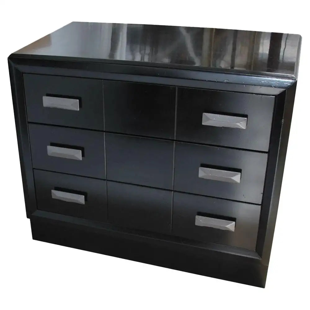 Retro style vintage ebonized dresser
