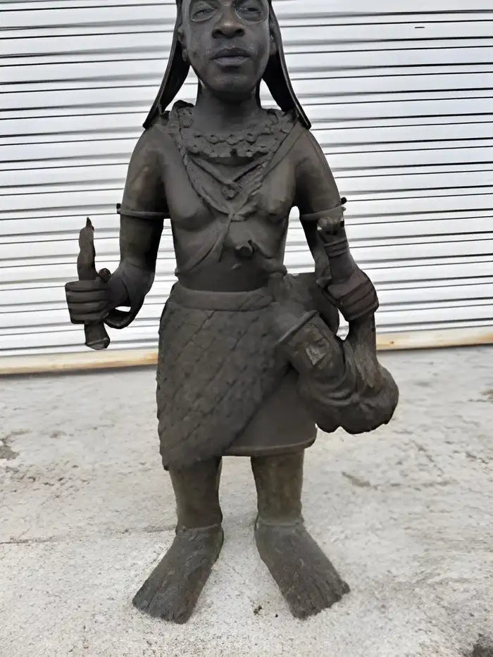 Benin tribal sculpture – timeless African art masterpiece.