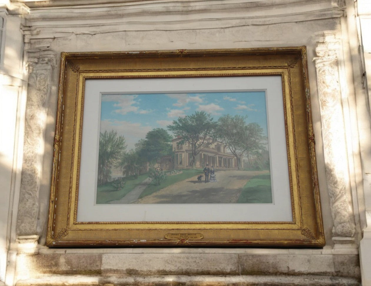 1872 watercolor painting by James David Smillie