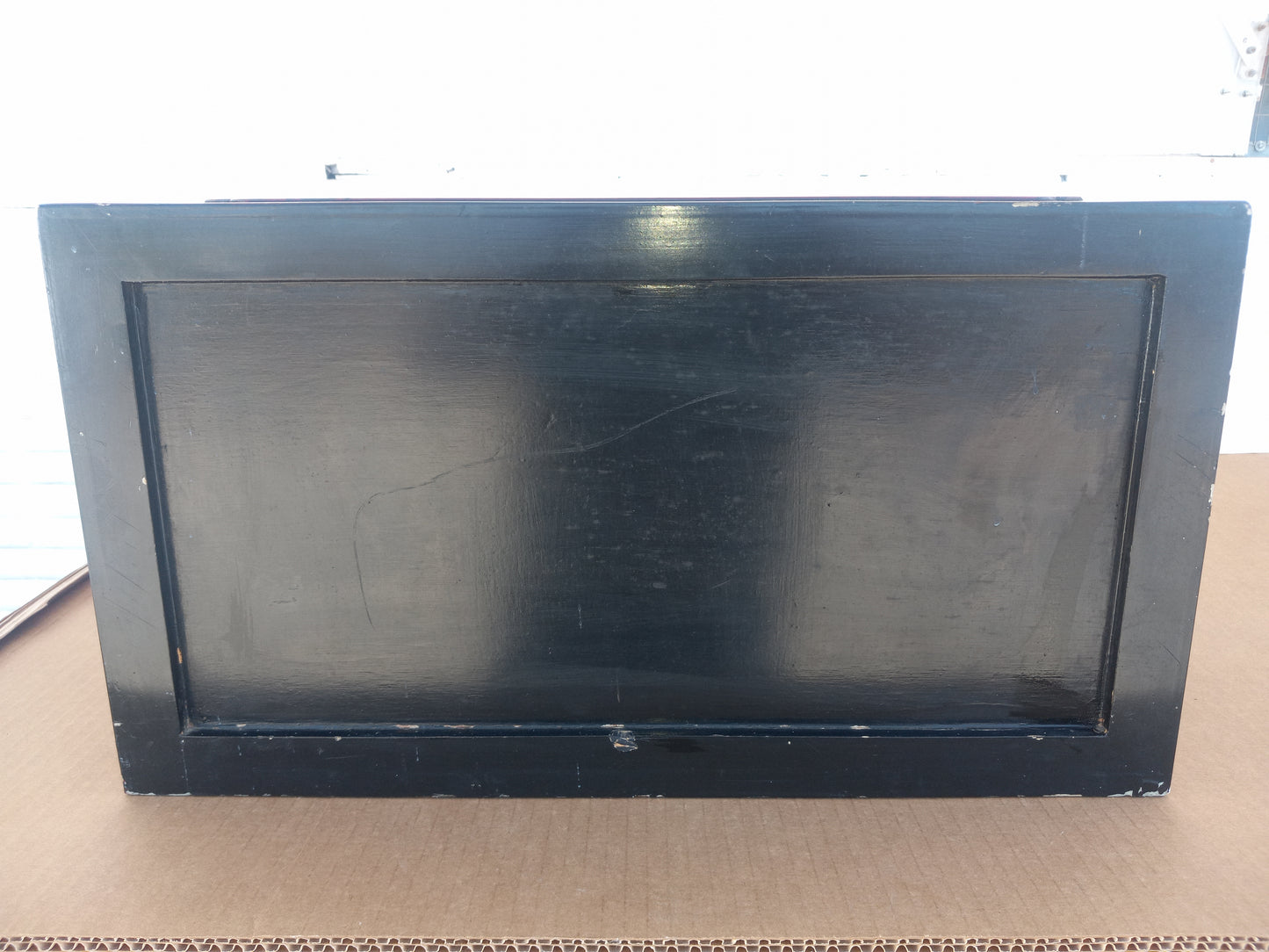 Asian decorative box with intricate hand art