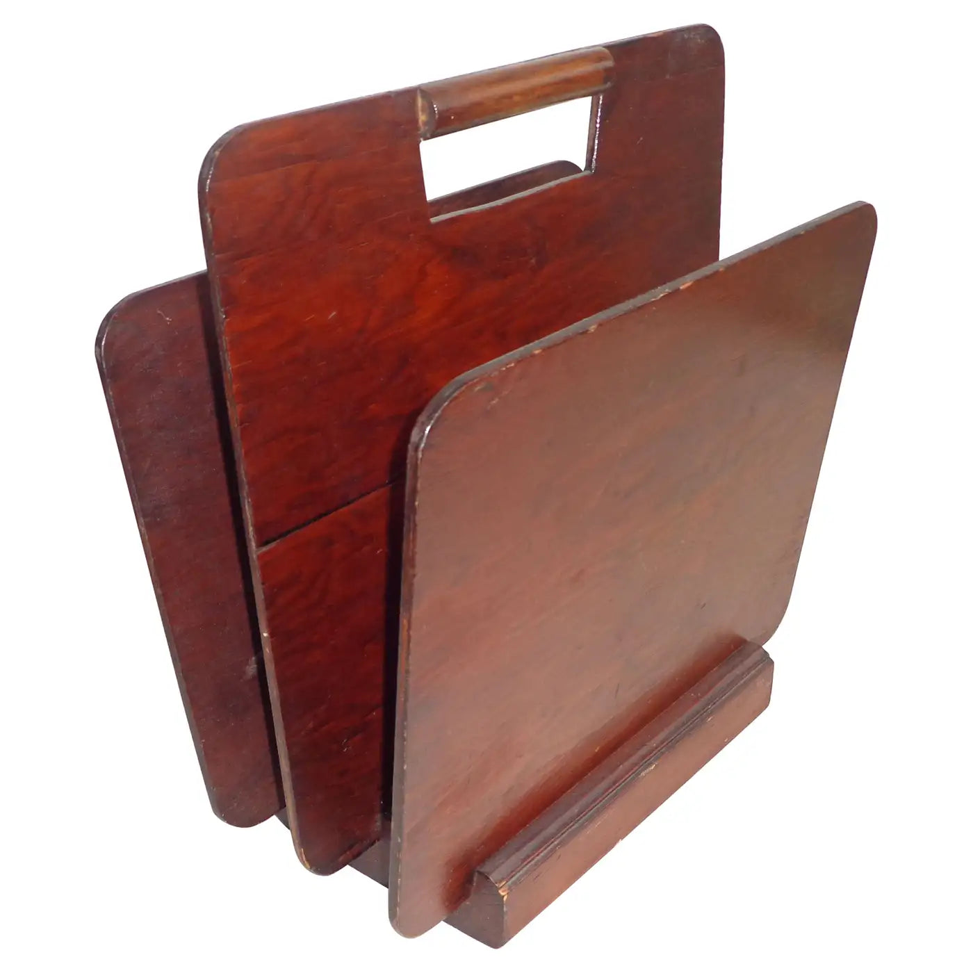 Stylish Art Deco magazine holder in retro design