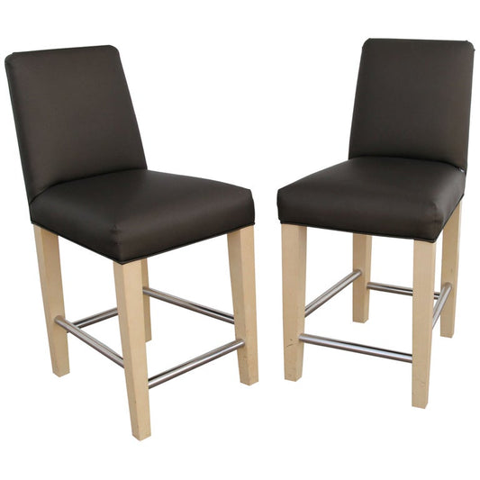 Pair of Counter Stools by R Jones of Dallas (MS10699)