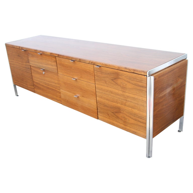 vintage mid-century sideboard 72″