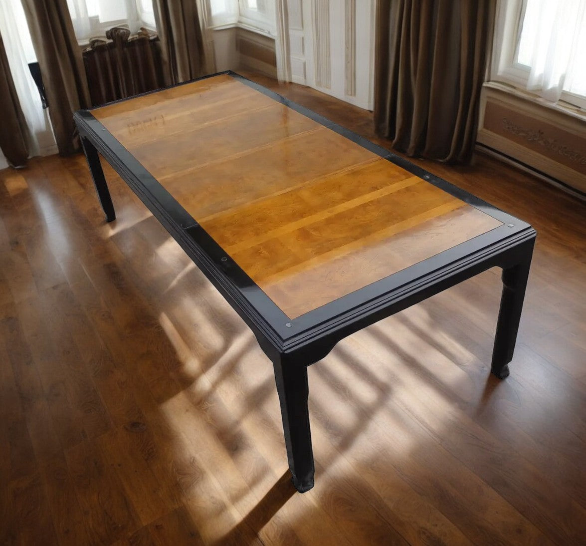 62-inch Chin Hua dining table by Raymond Sobota