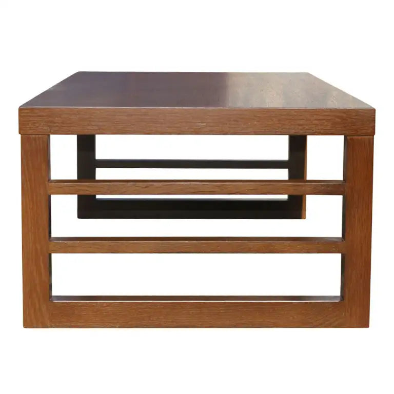 4ft Vintage Red Lion Pennsylvania Wood Coffee Table