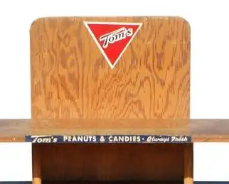 Rustic vintage snack display stand