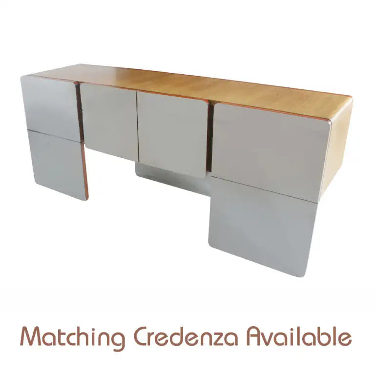 1970s vintage executive oak desk