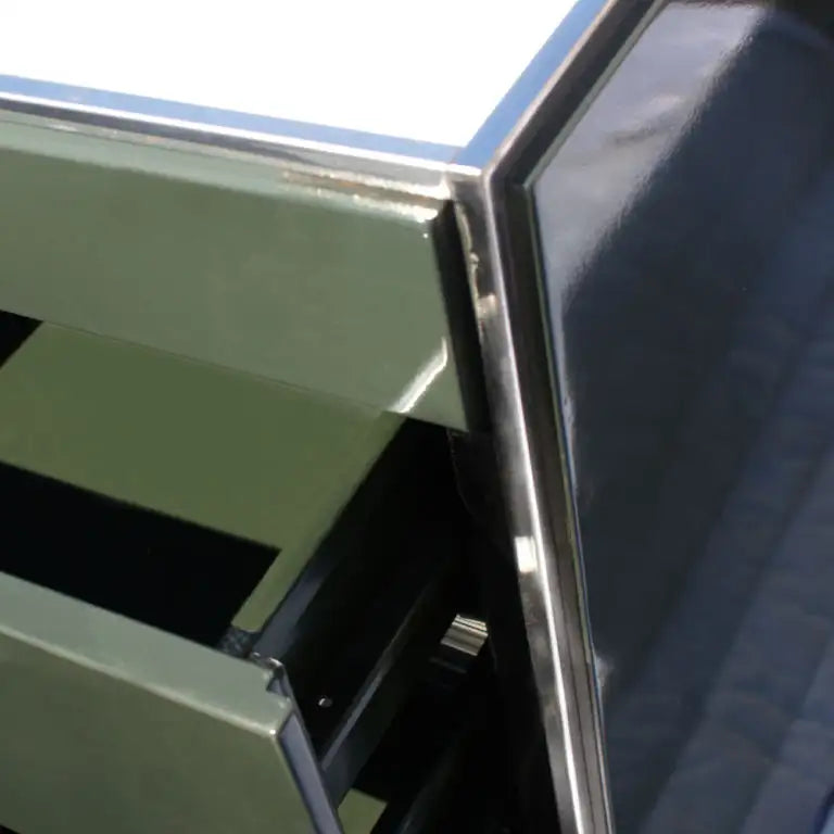 GF Davis Allen office desk and storage credenza