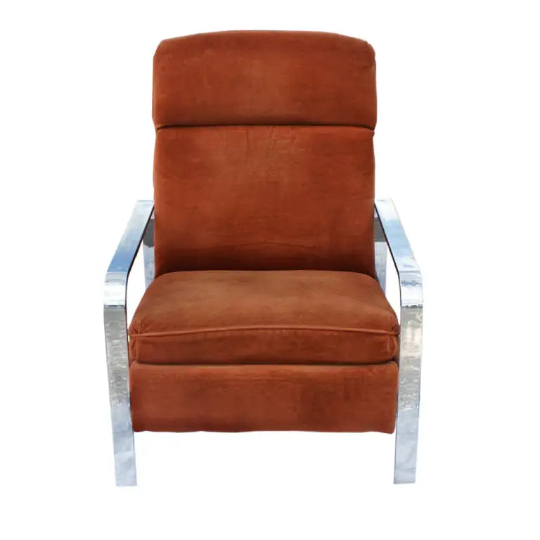 Vintage Milo Baughman Recliner Lounge Arm Chair