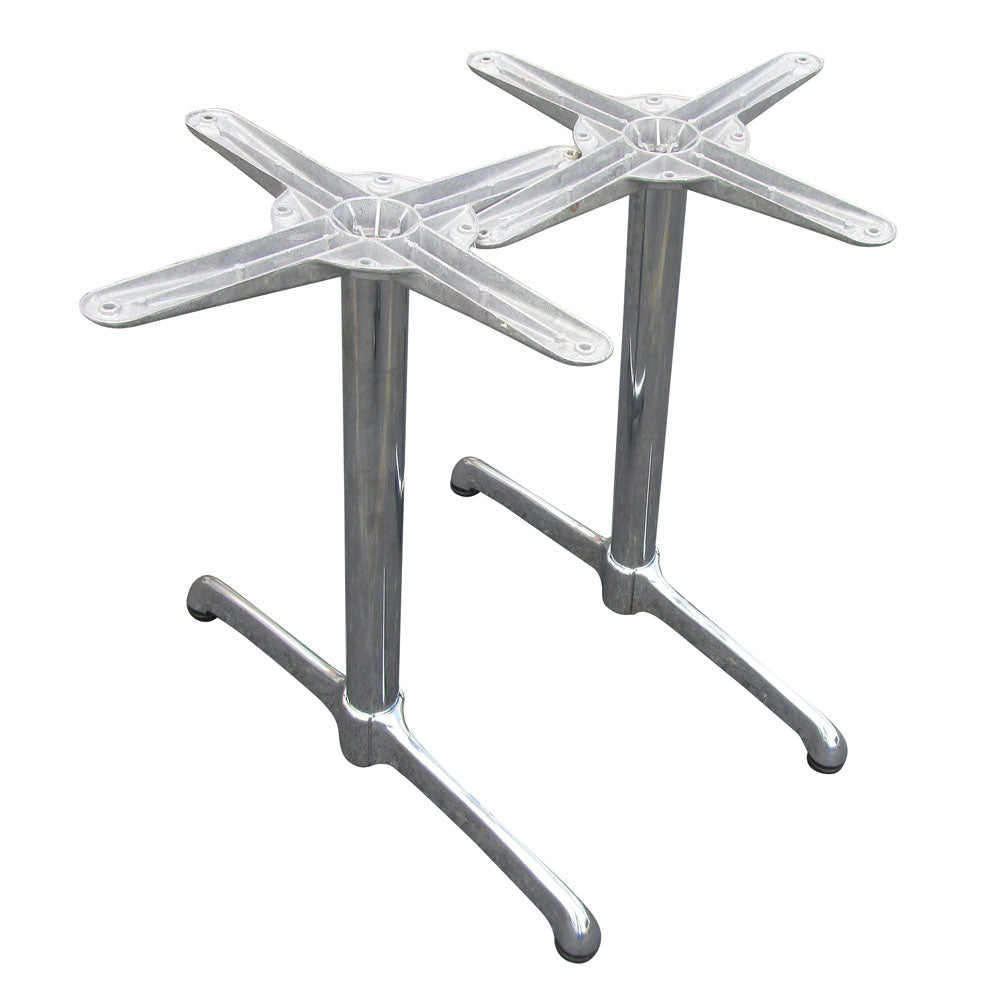 Vintage mid century table bases pair