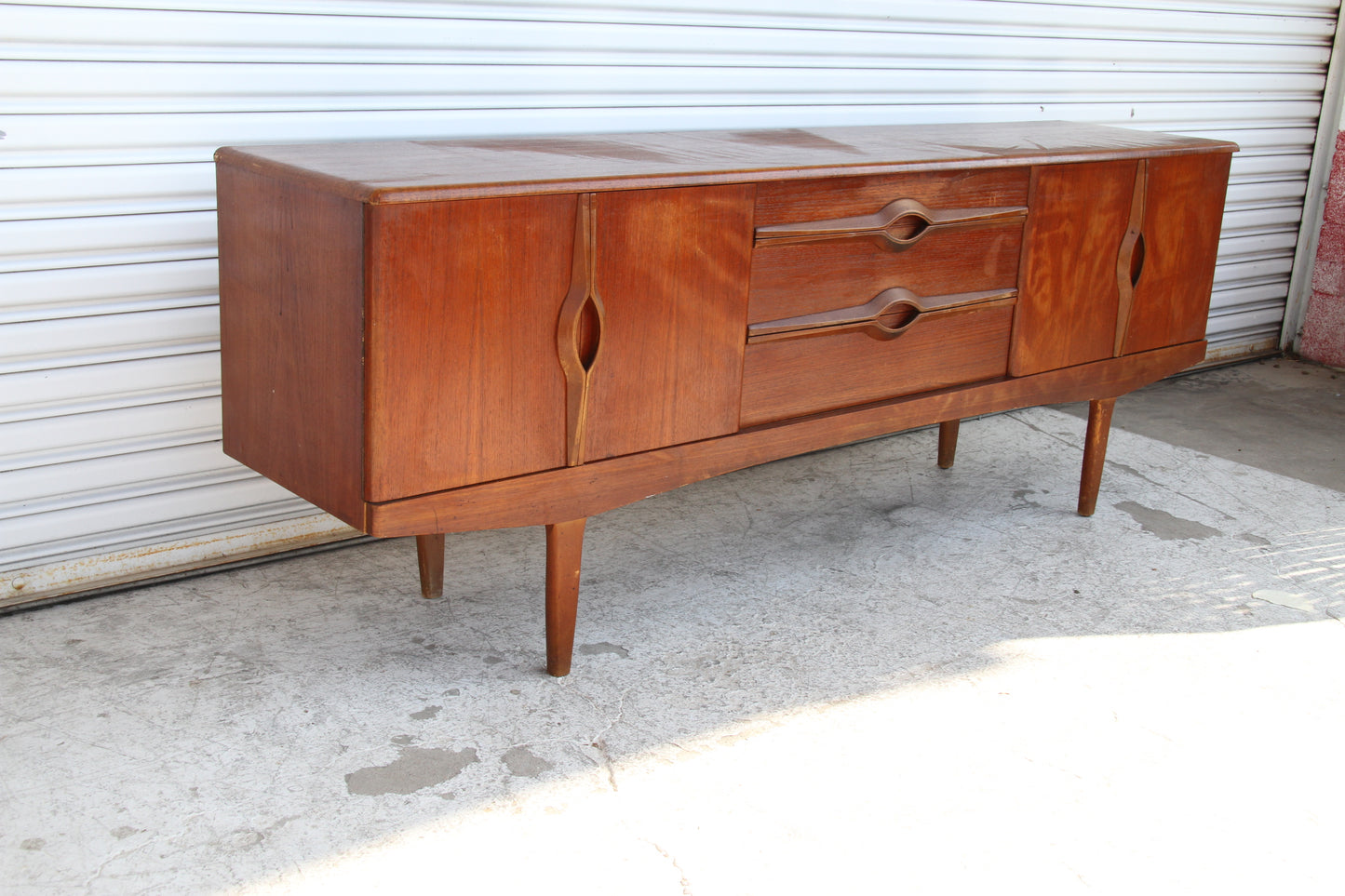 Mid-century modern teak sideboard