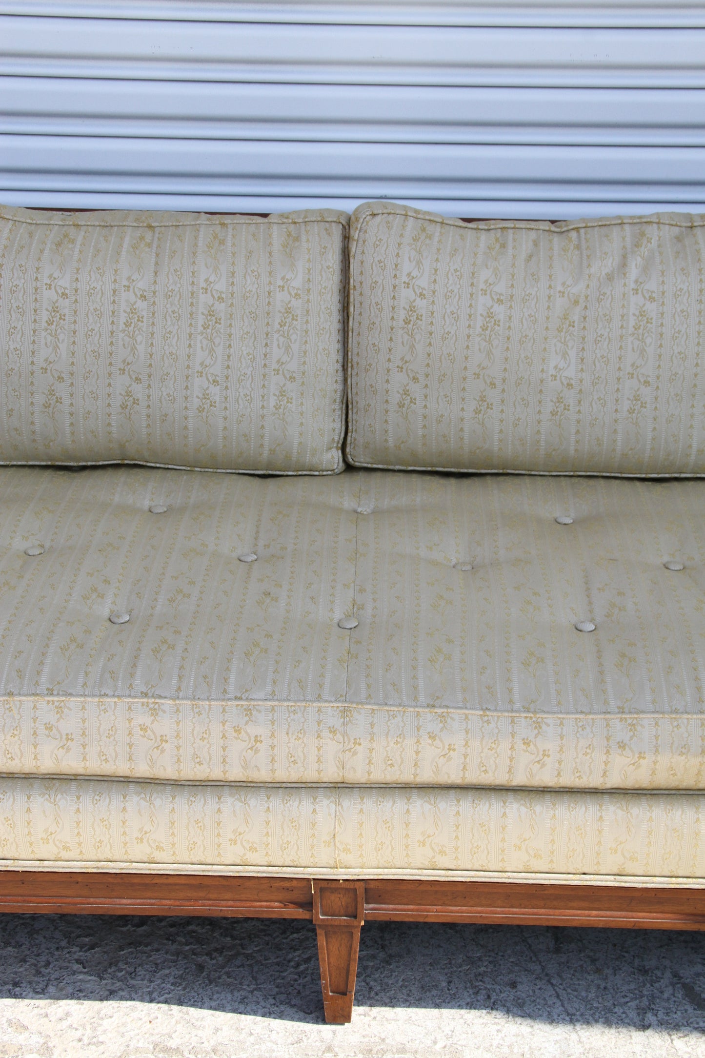 Antique Schoonbeck Company Cane Sofa