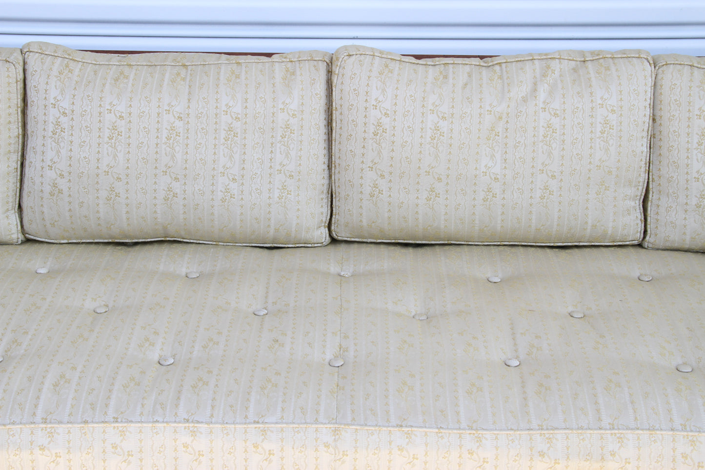 Antique Schoonbeck Company Cane Sofa
