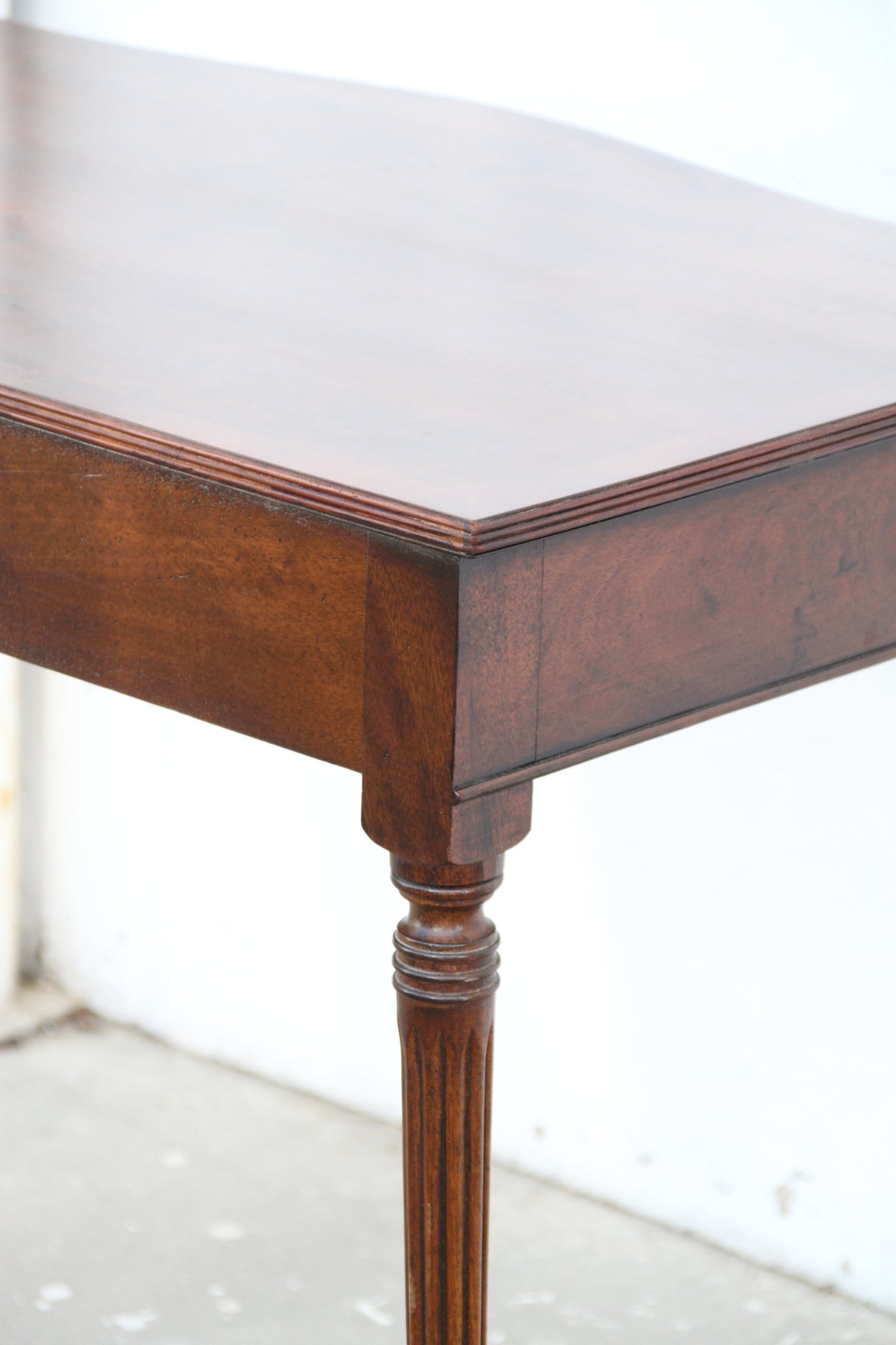 Mahogany 2-Drawer Hall Console Table
