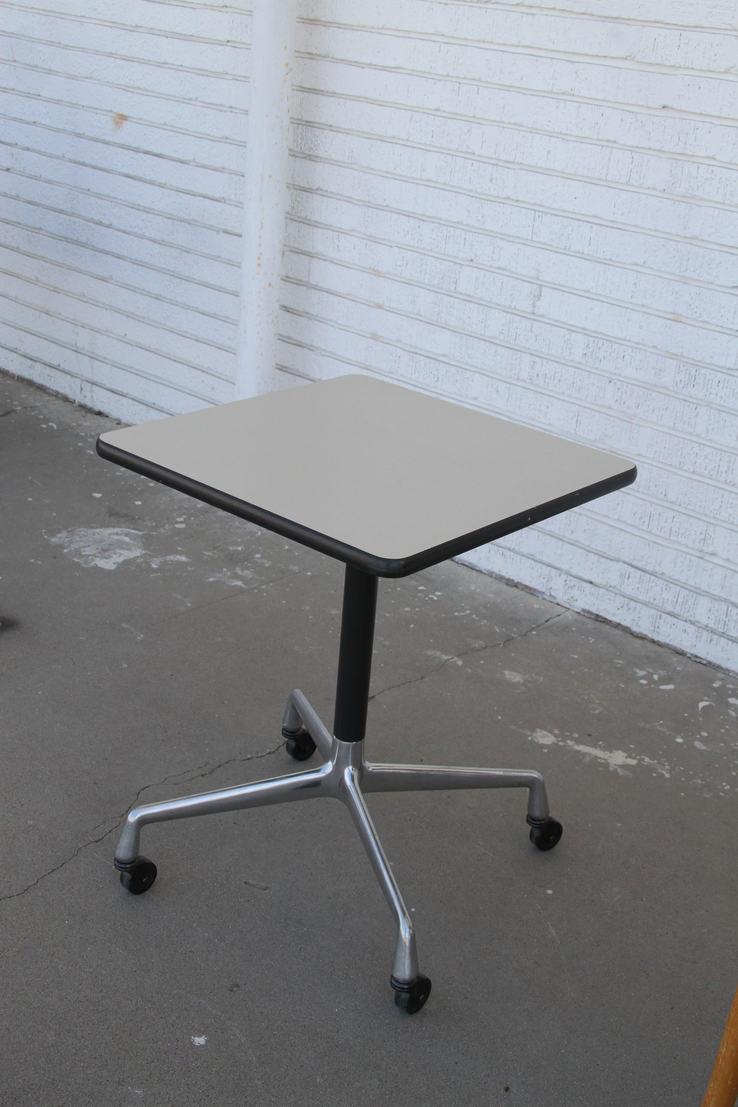 Herman Miller Eames side table on wheels
