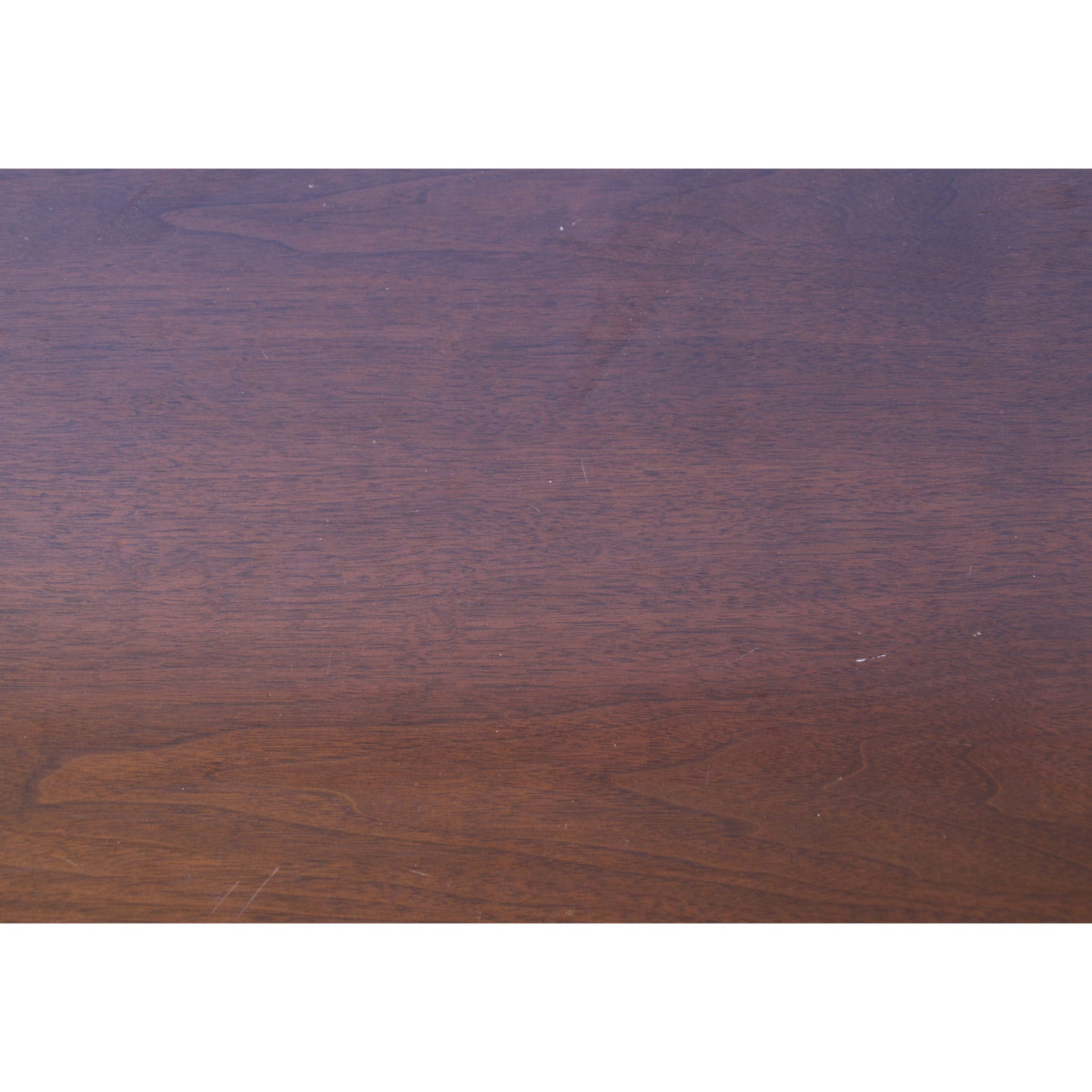 Leather top credenza featuring classic Knoll styling
