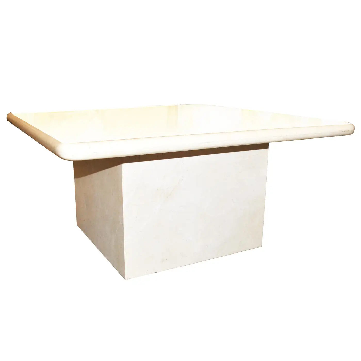 Spanish-made Crema Marfil accent table