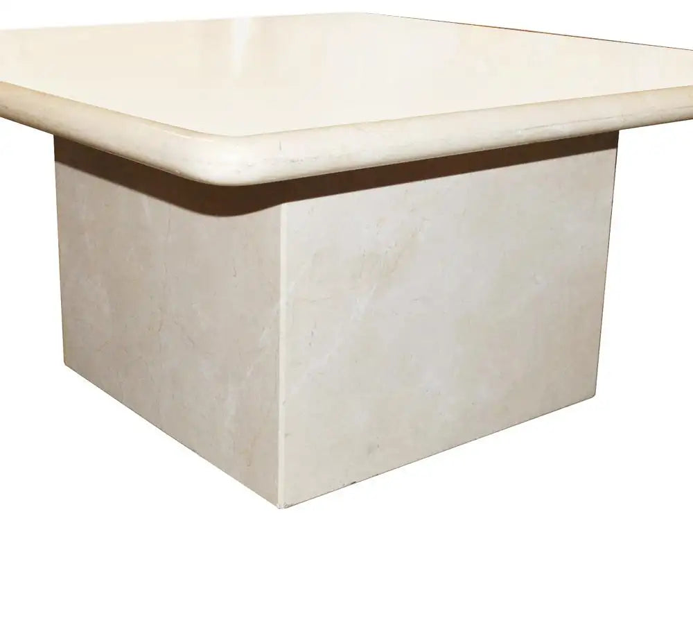 Crema Marfil marble furniture for modern interiors