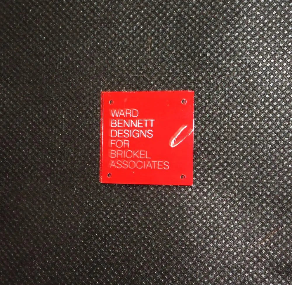 Mid-century modern tufted club chairs