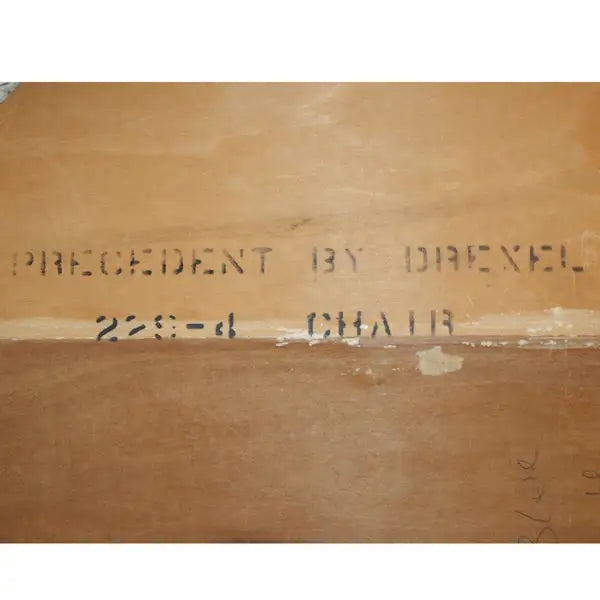 Classic wood frame Wormley lounge chairs