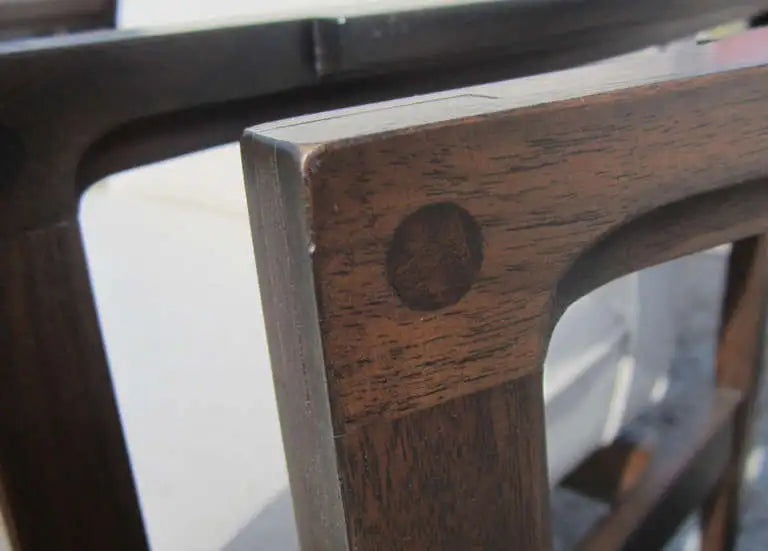 Vintage Mid Century Jens Risom Style Arm Chairs