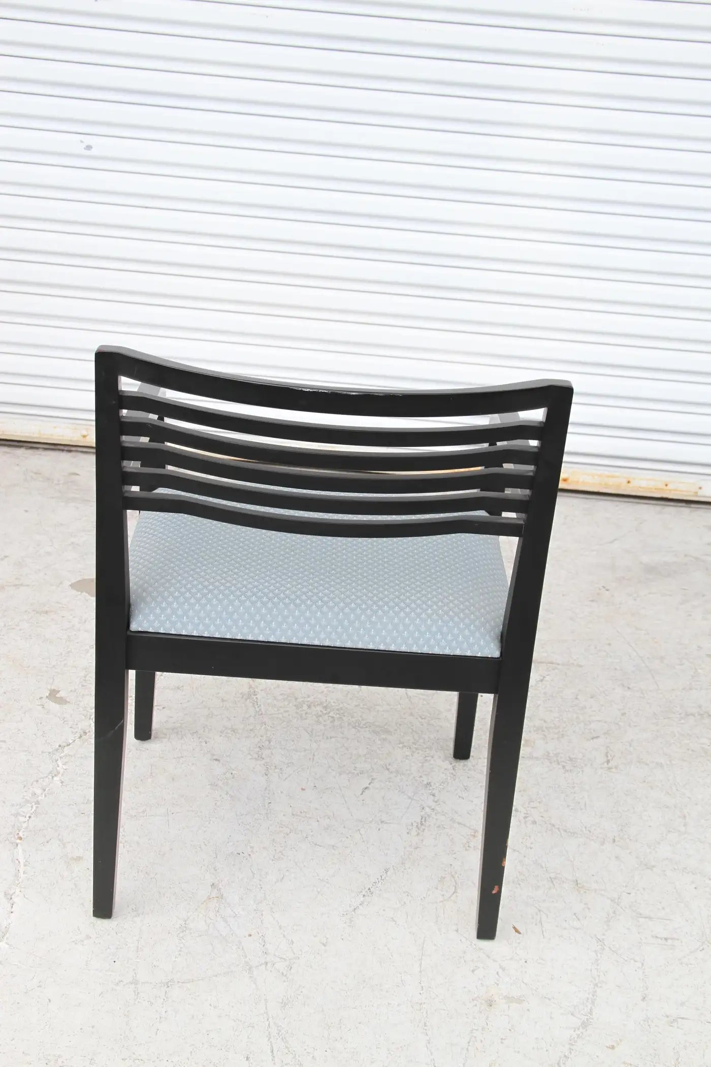 Ricchio chairs with ebonized finish
