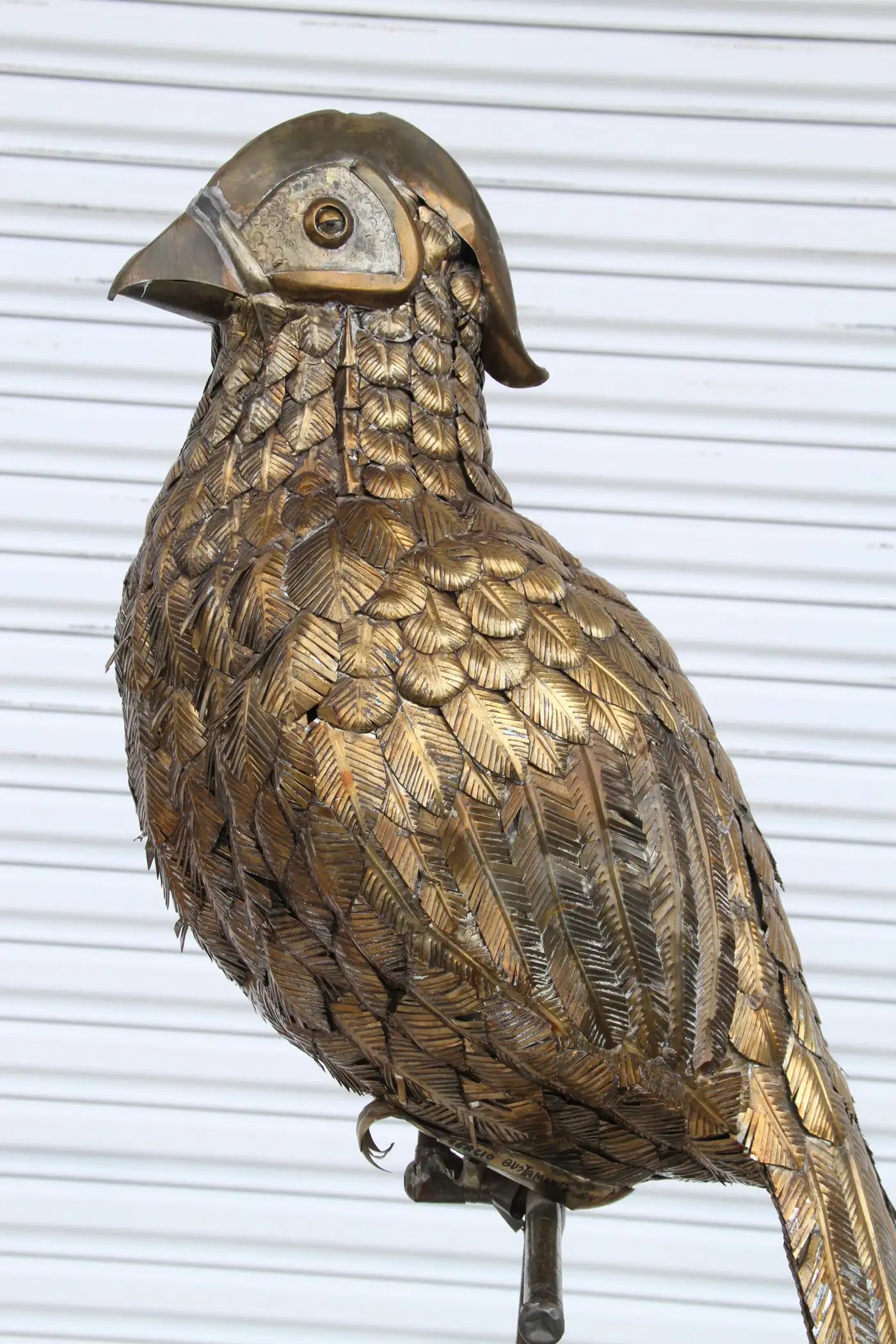 5FT Large Sergio Bustamante Pheasant Bird Sculpture 54/100 Signed