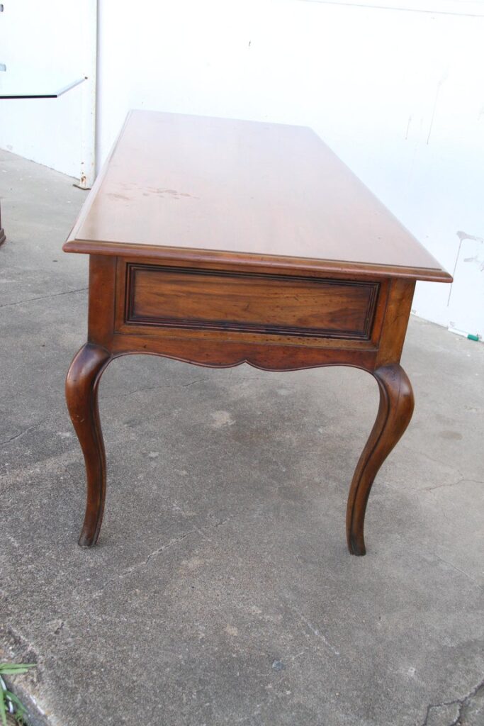 Elegant Louis XV desk by Baker Furniture