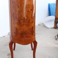 Early 20th Century French Louis XVI Style Kidney Shaped Nightstand
