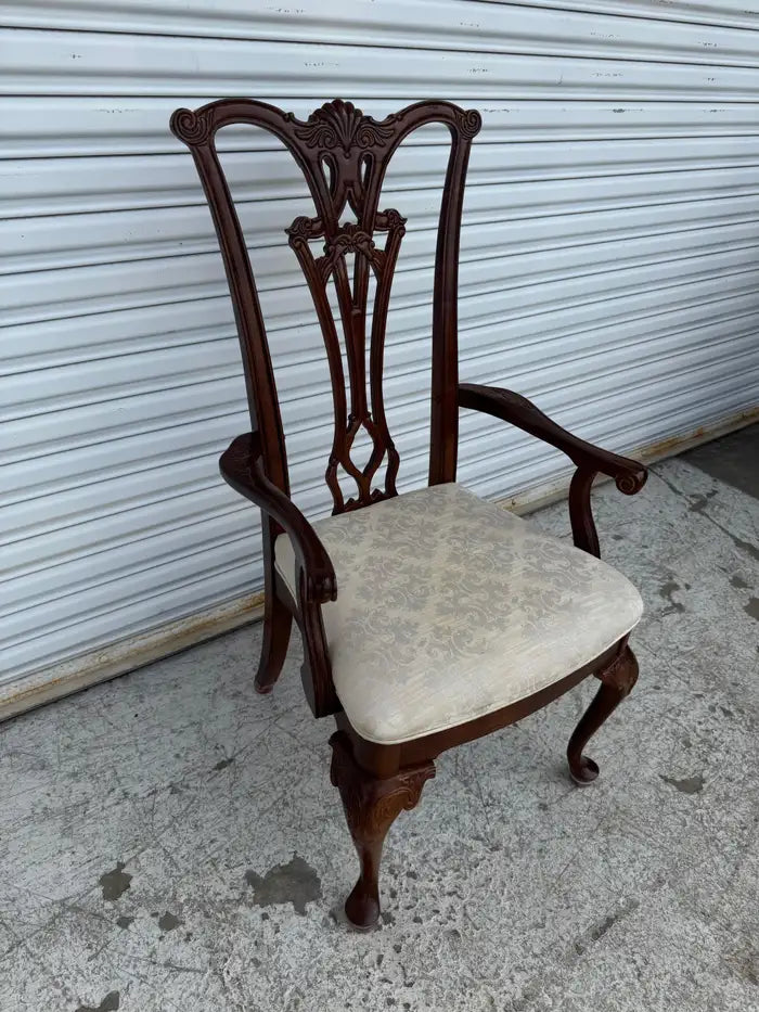 Chippendale Style Arm Chair