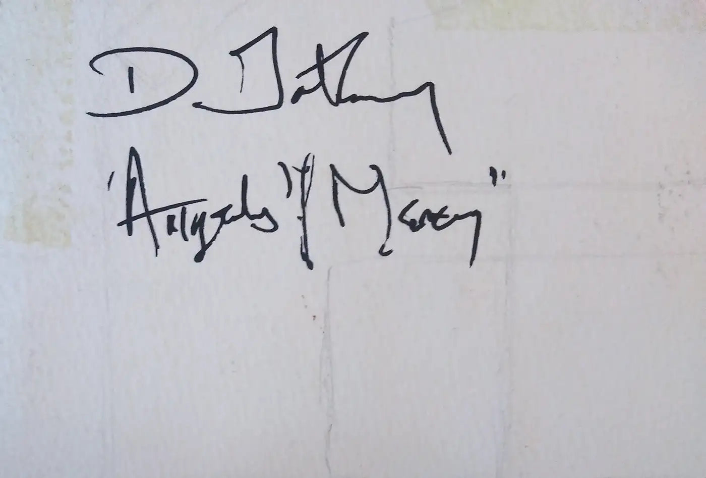 Inspirational David Gatling angel painting