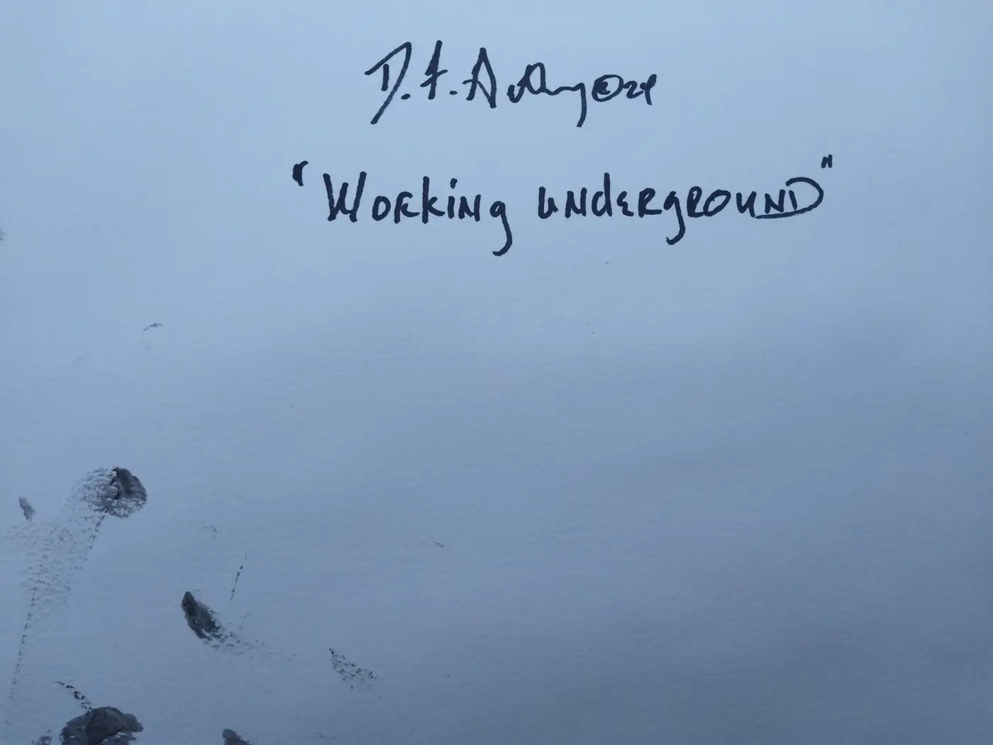 Fine art acrylic painting by David F. Gatling