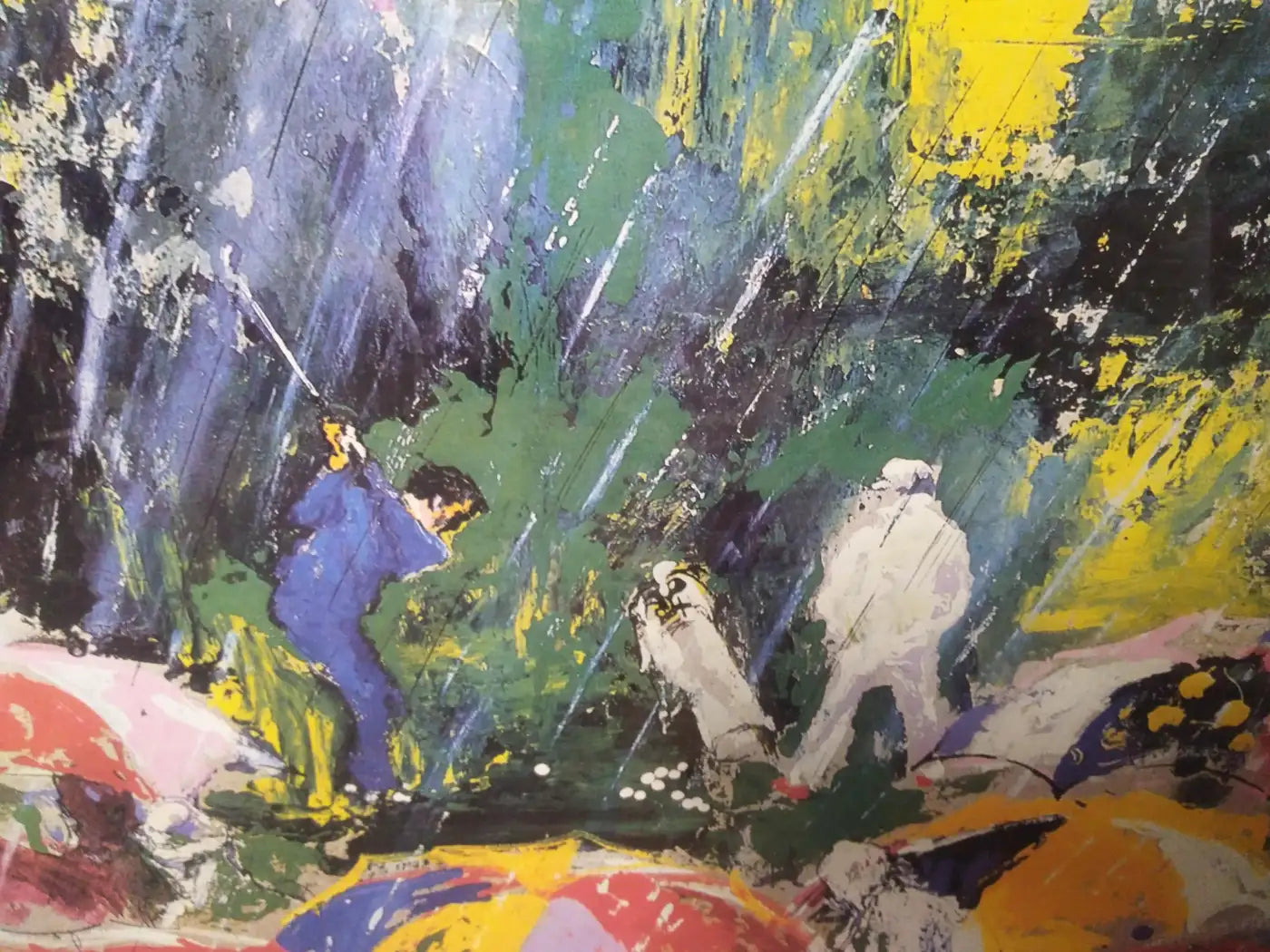 Collectible Arnold Palmer golf wall print