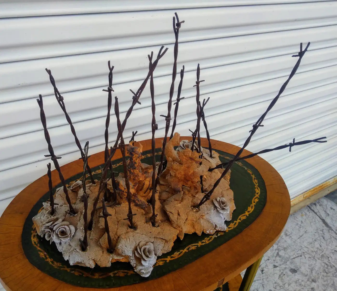 Bruny Graves "Shaman Magic" Raku Sculpture