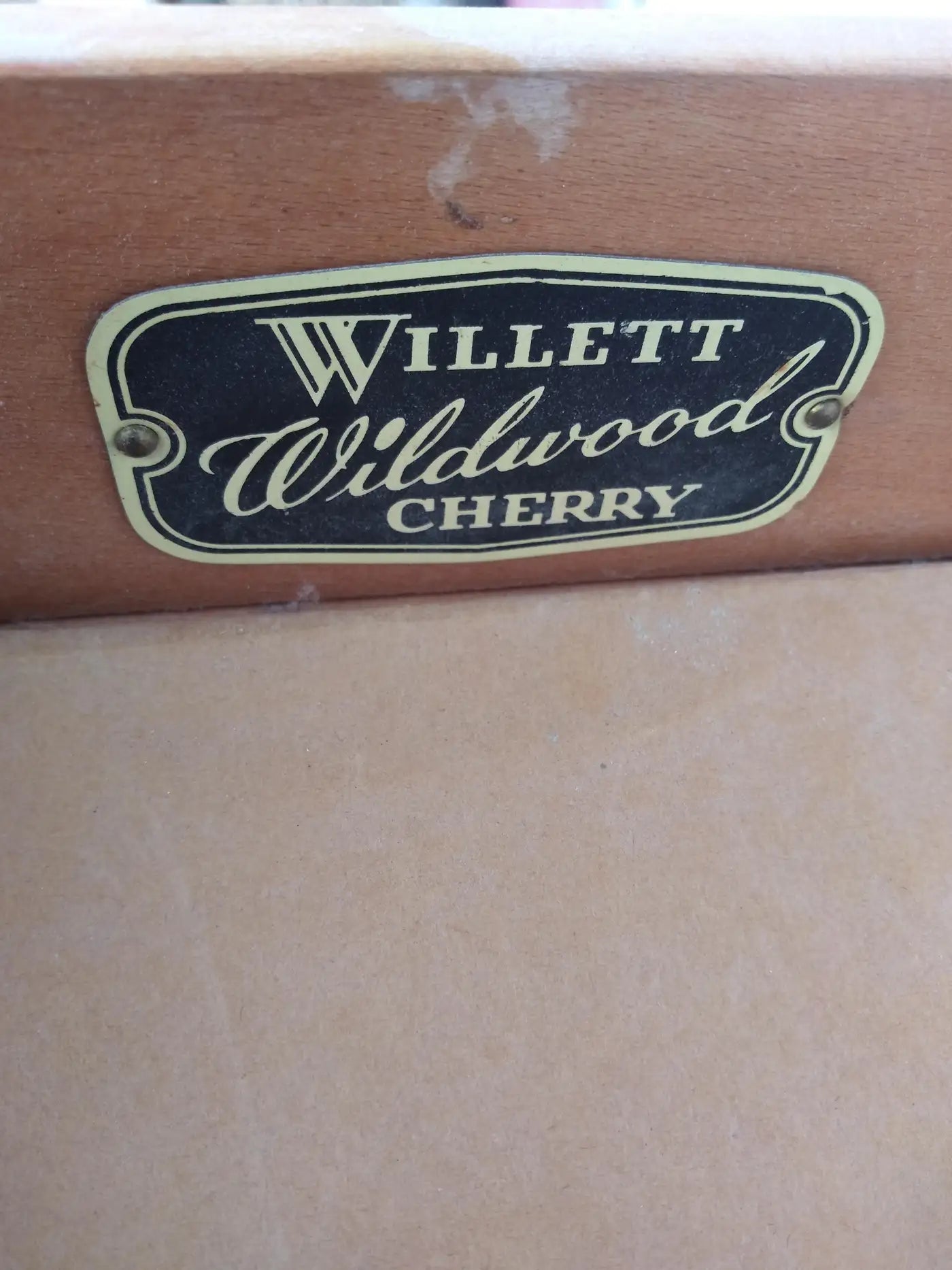 Elegant Willett cherry secretary desk in vintage room