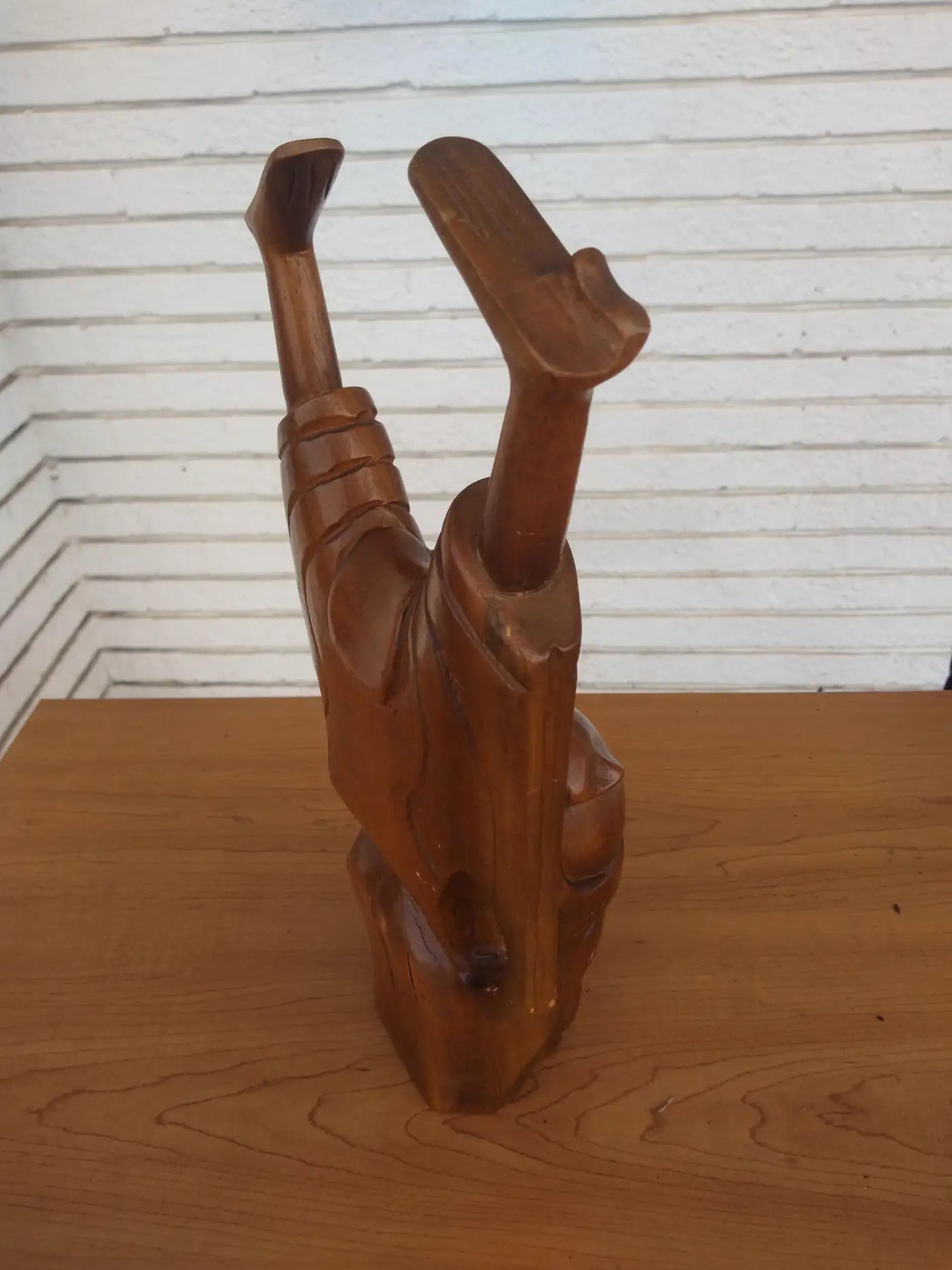 Decorative Happy Buddha wooden sculpture