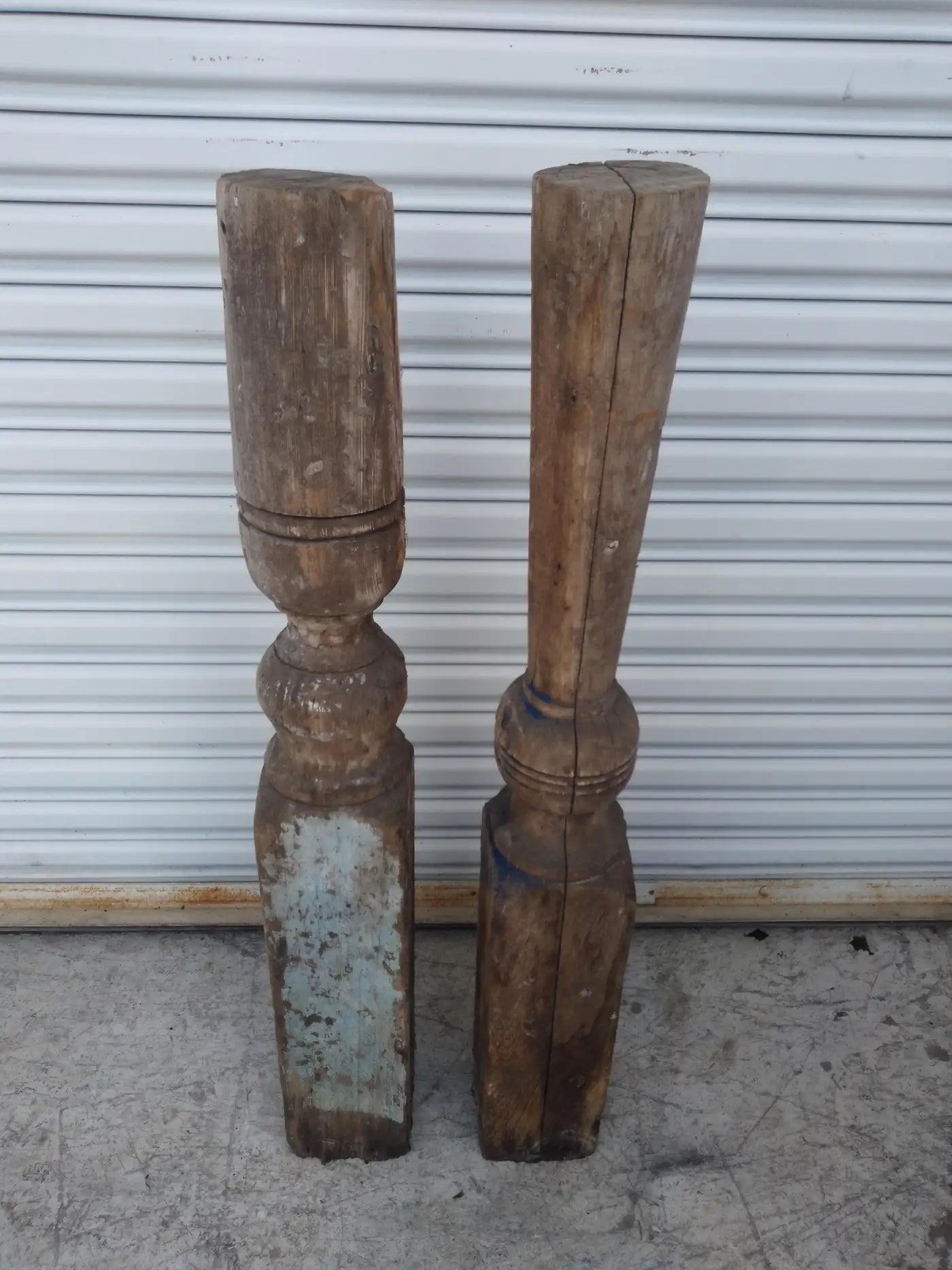 Wooden newel posts for staircase or architectural design