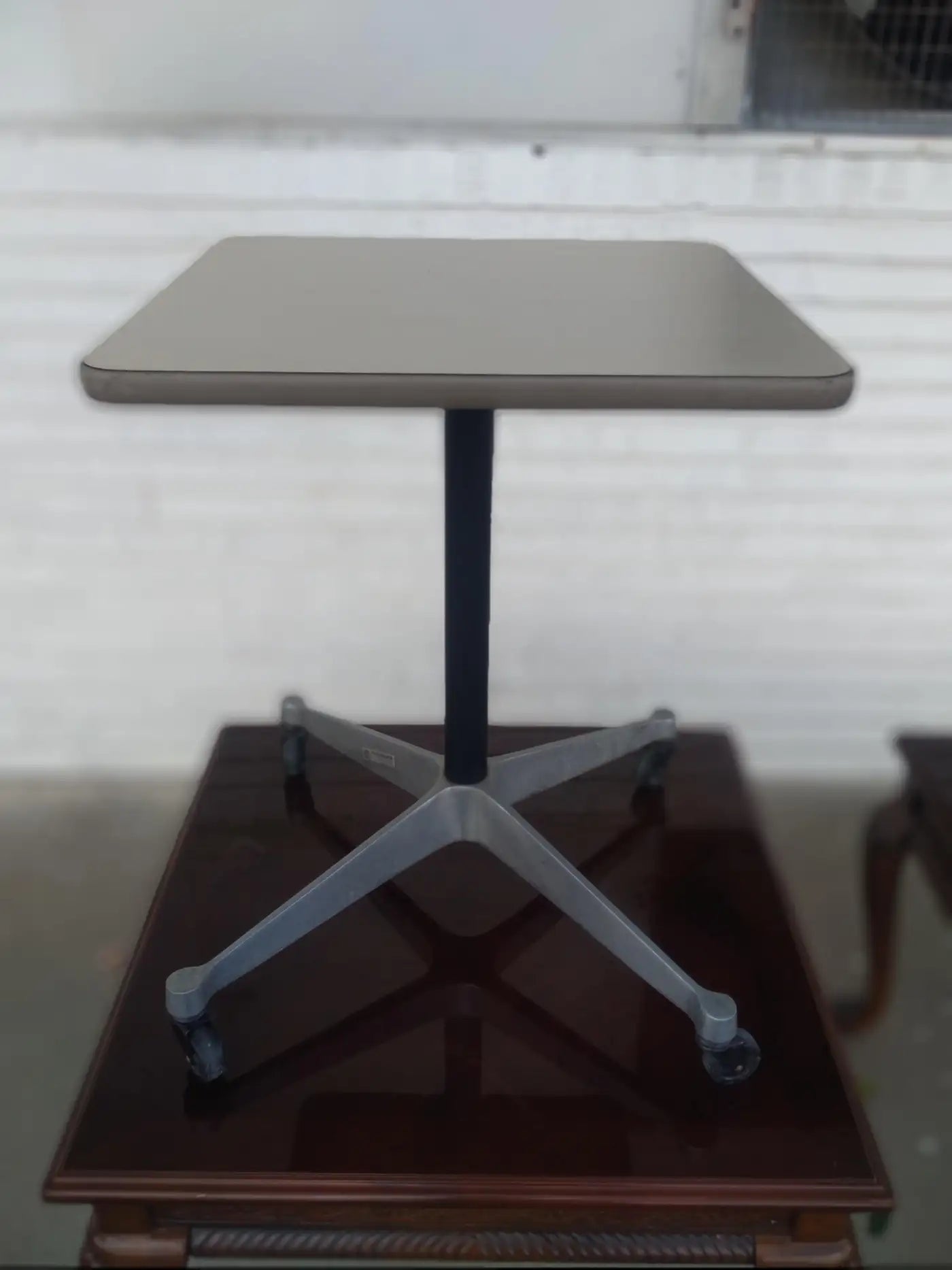 Rolling Herman Miller accent table