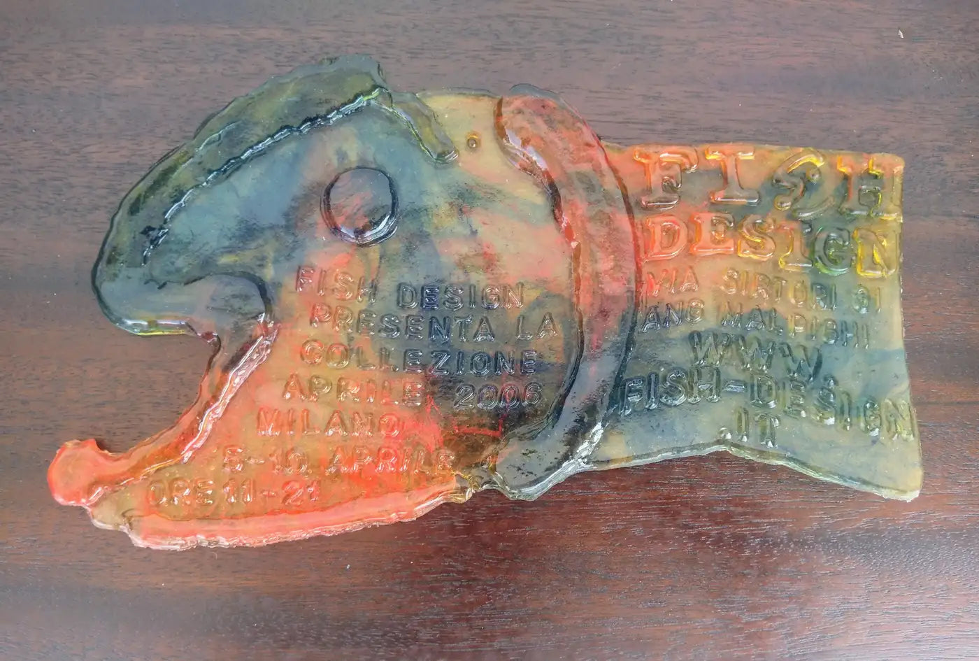 Exclusive Gaetano Pesce invitation for fish-themed art