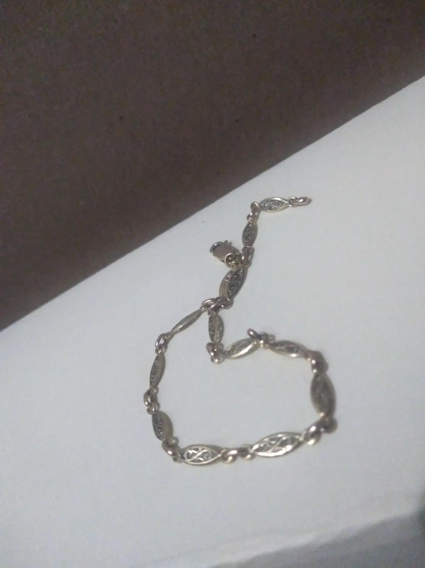 Made in Italy 14k gold bracelet detail