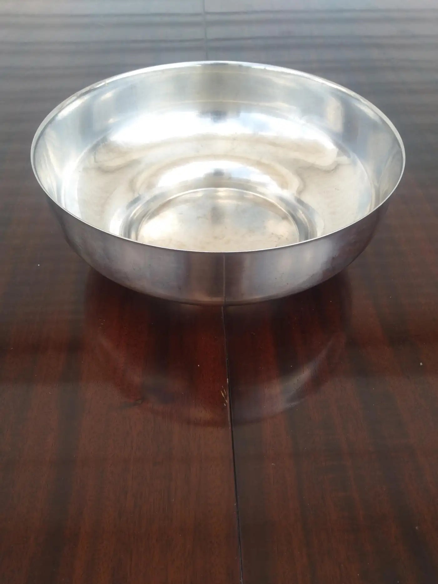 Cultura modernist stainless bowl for serving