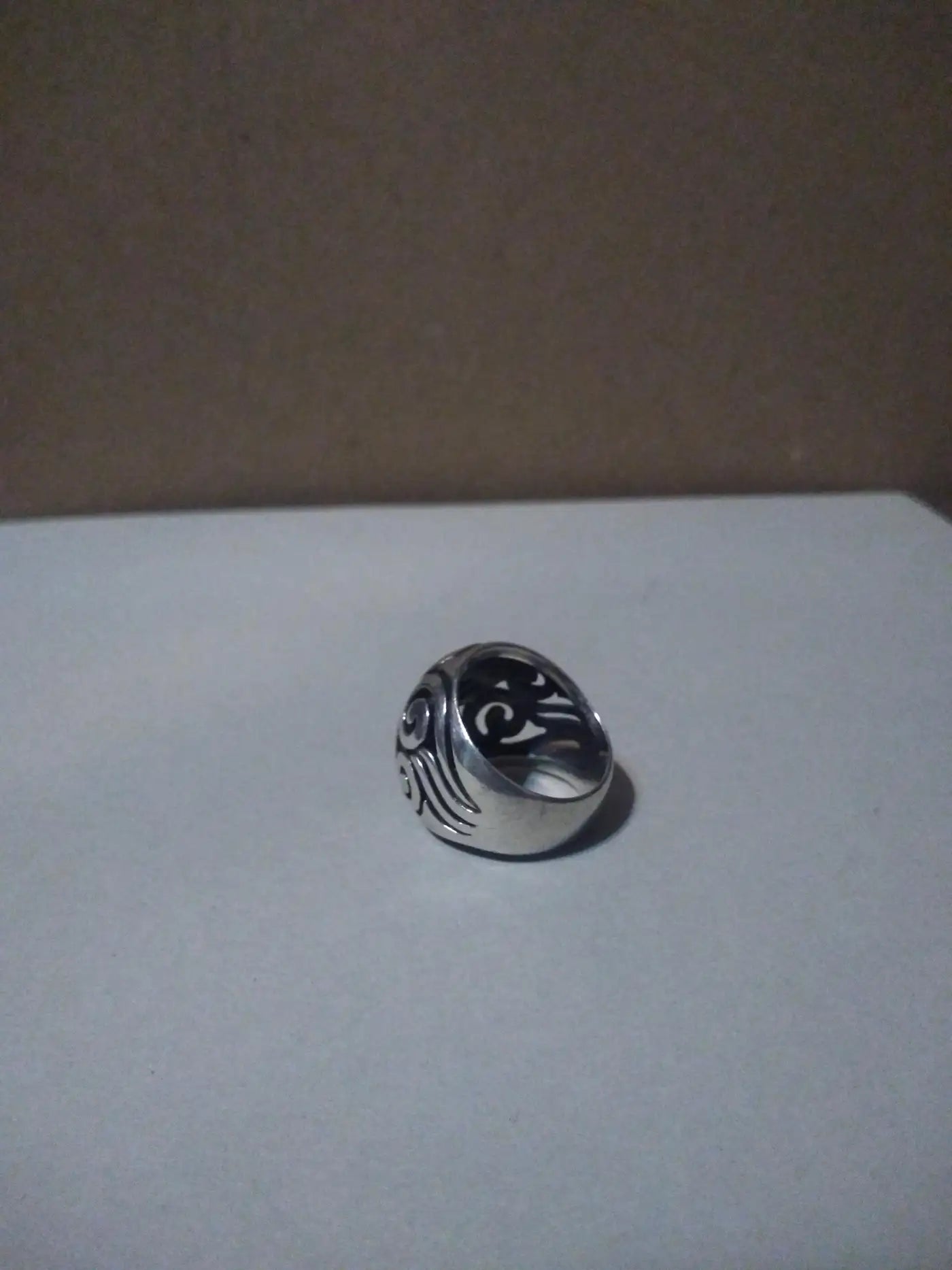 James Avery Sterling Silver Sorrento Filligree Dome Shaped Ring