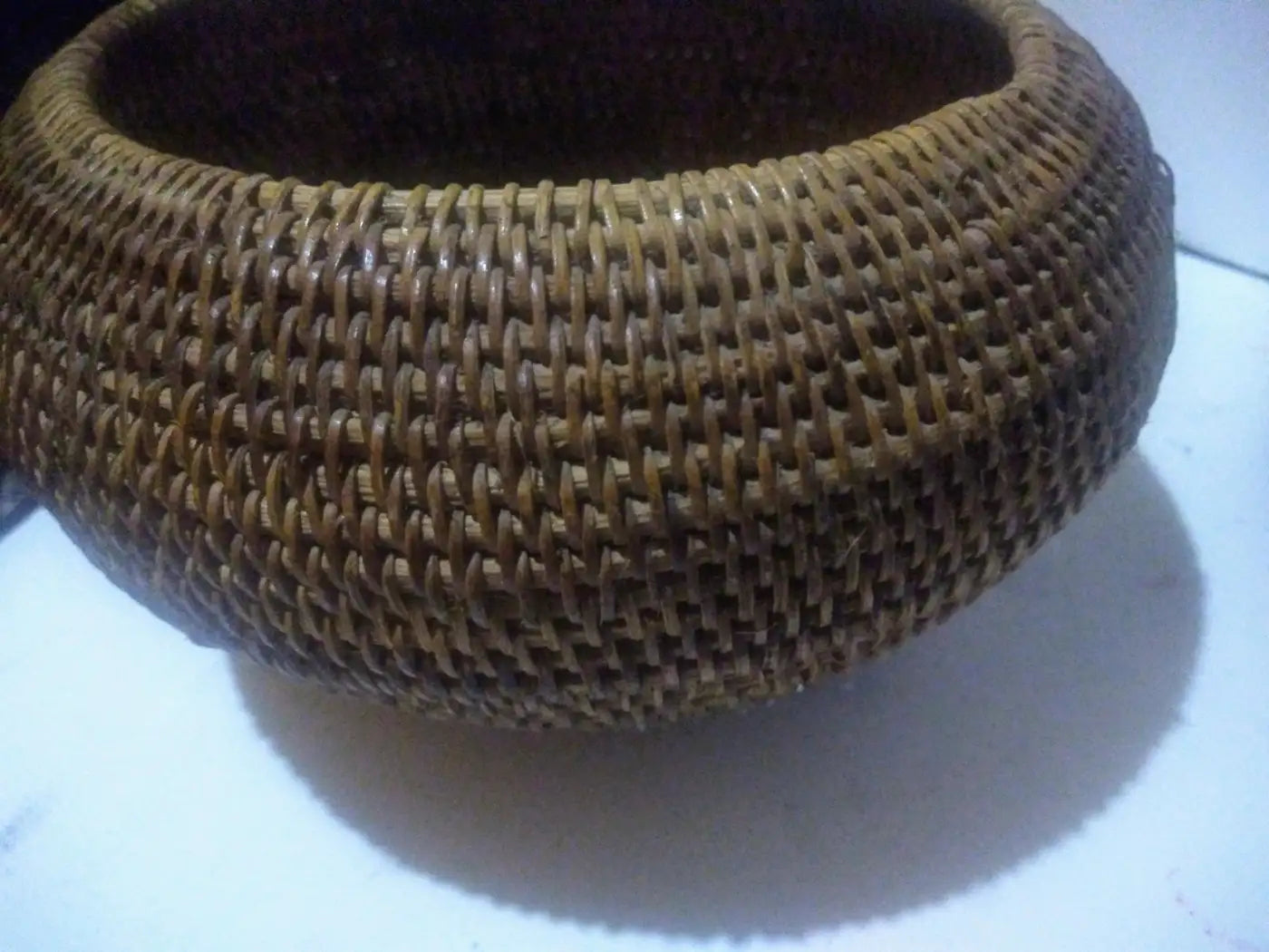 Authentic Native American handmade woven basket