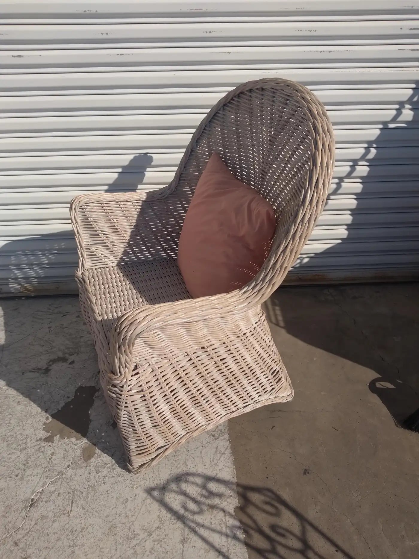 Bohemian style bamboo and rattan seating