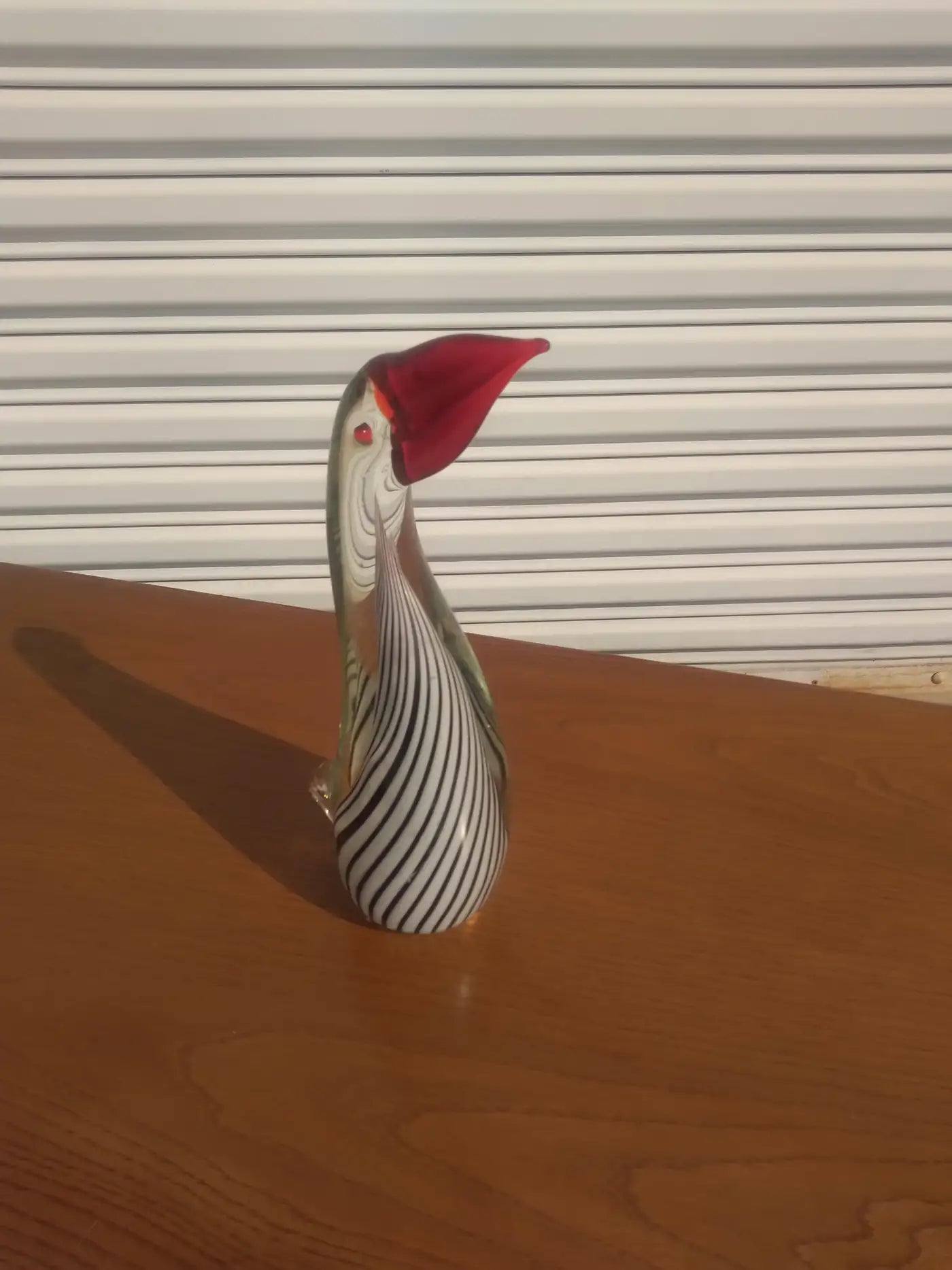 Decorative San Pacific glass parrot statue