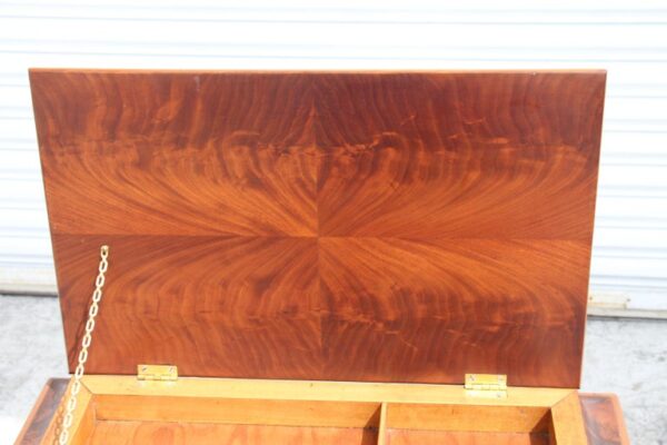 Classic wooden empire style dressing table